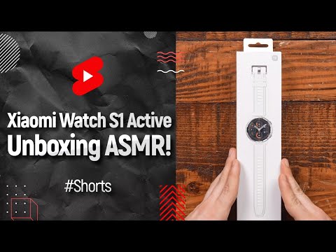 Xiaomi Watch S1 Active kutusundan çıkıyor! #Shorts #asmr