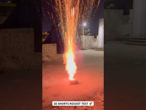 Dangerous Rocket Blast 💣 | 20 Shots Non-Stop Fireworks Show !! #viral #bomb #viralworld