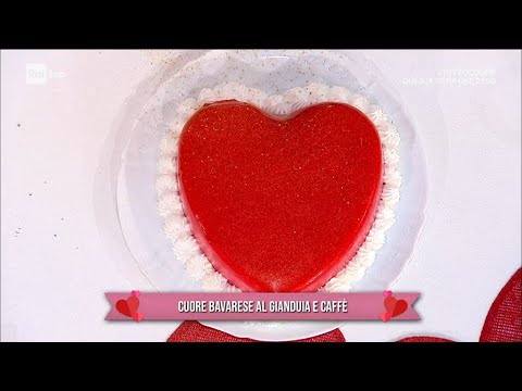 Cuore bavarese al gianduia e caffè - È sempre mezzogiorno - 14/02/2024