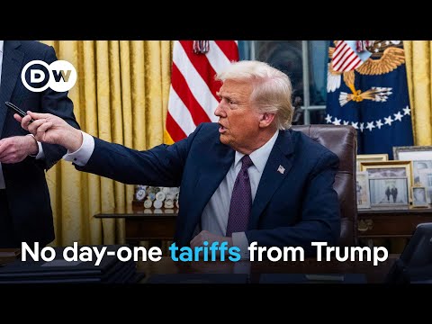 Will Trump follow through on his tariff threats now he's back in power? | DW News