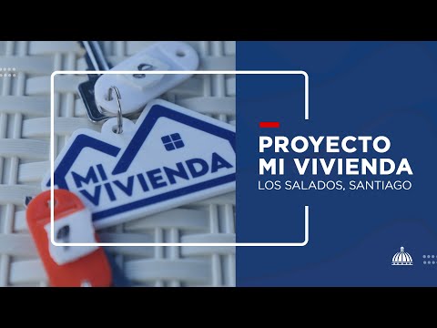 El Presidente Luis Abinader entrega 108 Nuevos Apartamentos en el sector Los Salados, Santiago.