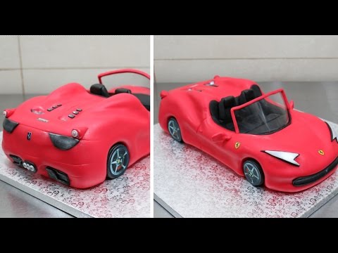 How To Make a 3D Ferrari Cake by CakesStepbyStep - UCjA7GKp_yxbtw896DCpLHmQ