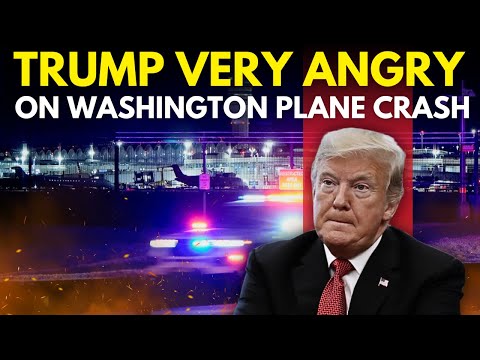 Trump On Washington Plane Crash: US President Slams Army and Air Traffic Control | Trump Angry |WION