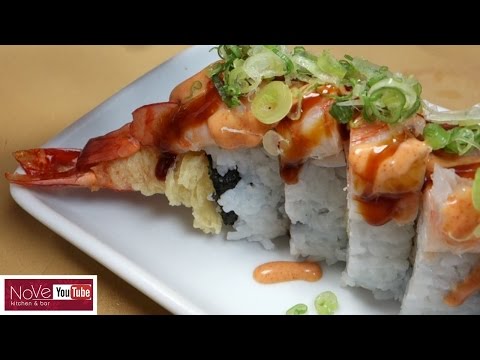 Monster Shrimp Roll - DIY How To Make Sushi Series - UCbULqc7U1mCHiVSCIkwEpxw