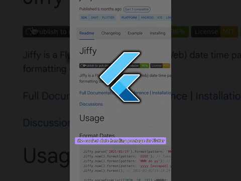 Date Handling made Easy in Flutter ✅️