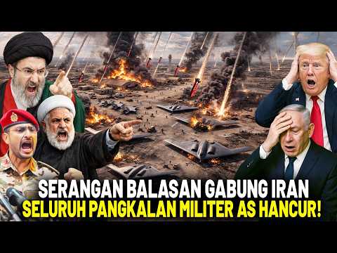 AS-ISRAEL RUGI BESAR 100.000 TRILLIUN? Serangan Iran-Houthi-Hizbullah Gempur Tel Aviv & Pangkalan AS