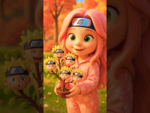 😂 Sakura visitou a casa da árvore do Naruto… e se surpreendeu! #shorts #cartoon #naruto