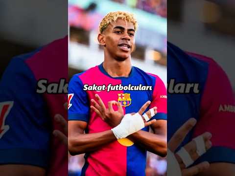 Real Madrid ve Barcelona'nın sakat futbolcuları #shorts #futbol #elclasico