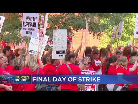 Minnesota nurses return for last full day of strike
