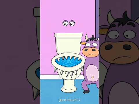 zombie cow and toilet #fnaf #funny #gummybear #gartenofbanban #animation #sprunki #incredibox