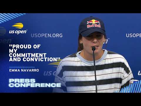 Emma Navarro Press Conference | 2026 US Open Round 3