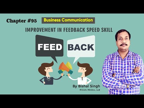 Improvement In Feedback Speed Skill - Business Communication