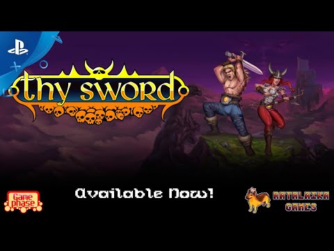 Thy Sword - Launch Trailer | PS4, PSVita