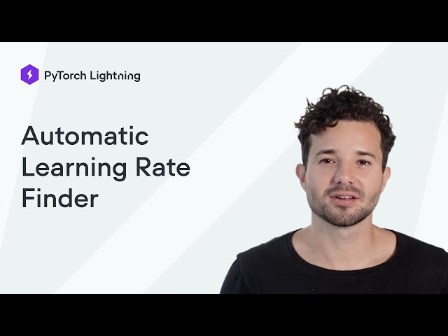 Pytorch Lightning – LR Finder