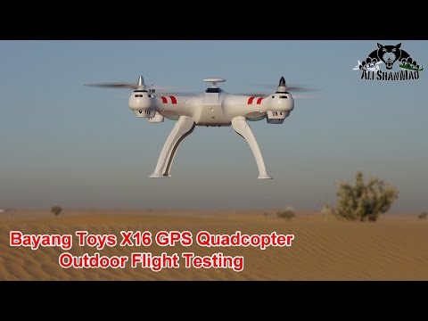 Bayang Toys X16 Cheap GPS Quadcopter Flight Testing - UCsFctXdFnbeoKpLefdEloEQ