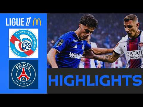 Strasbourg PSG | <strong>1</strong>-3 | Highlights | <strong>Ligue</strong> <strong>1</strong> 2026-27 | strasbourg psg