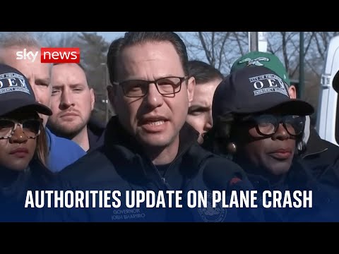 Philadelphia plane crash news conference