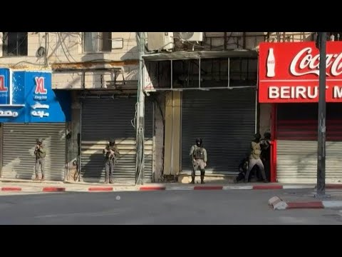 One man dies as Palestinian security forces clash with opposition militants in Jenin | AFP