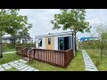 PrefabX SPD-438h quick installation prefabricated house installation process