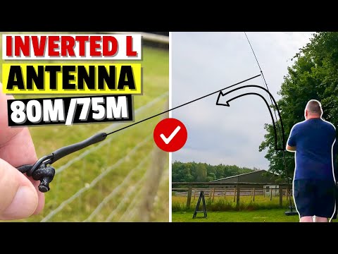 DX Commander Inverted L Antenna for 75/80m