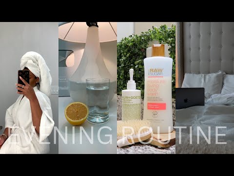 Evening Routine + Motivation | Cooking +  Self-Care + Lounging |