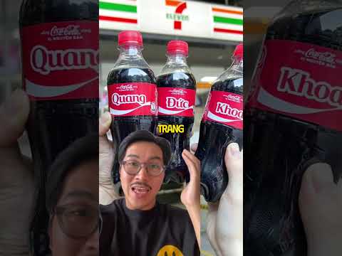 Chiêu marketing in tên lên chai của Coca-cola