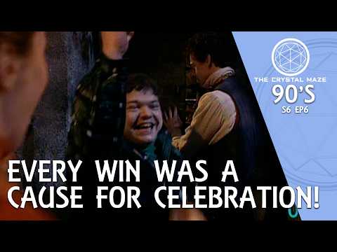 A Cause For Celebration On The Crystal Maze!