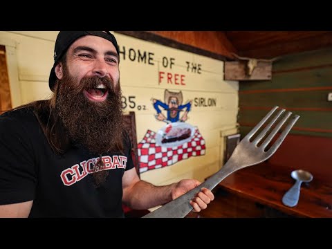 TRYING TO EAT THE BIGGEST STEAK IN TEXAS | TEXAS EP.5 | BeardMeatsFood