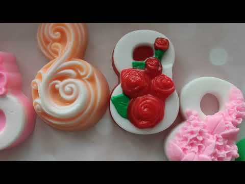 мыло ручной работы восьмое марта