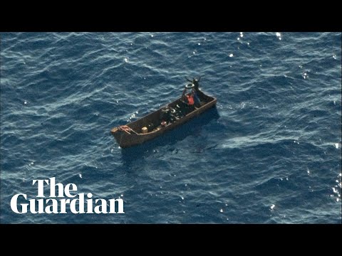 Four people rescued and more than 40 feared dead after boat sinks in Mediterranean