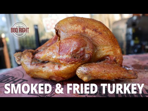 I SMOKED and then DEEP FRIED this Turkey...