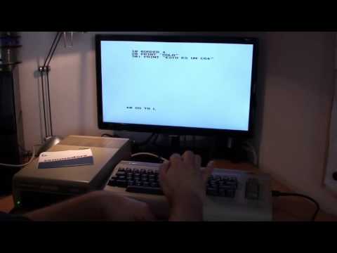 Emulación de un Spectrum 48 con un Commodore 64. ¡Real!