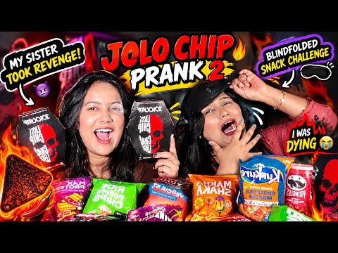 JOLO CHIP REVENGE PRANK💀🌶️| She Cried🤣| Didi ne mar dia | 🥵 World’sHottestChip🔥#jolochip #prank