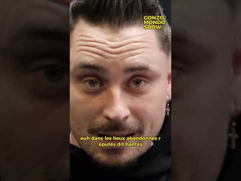 Rencontre avec un chasseur de fantômes 👀👻 #interview #gonzo #paranormal #esprit #fantômes #shorts