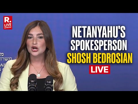 Netanyahu's Spokesperson Shosh Badrosian LIVE: JD Vance In Israel | Hostages Release | Trump | Gaza