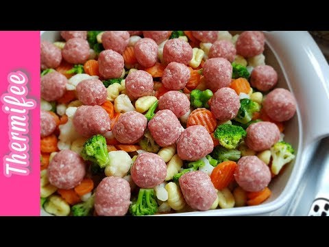 ? Thermomix® TM6 - Gnocchi Bratwurst Auflauf mit Kaisergemüse #cookidoo ?