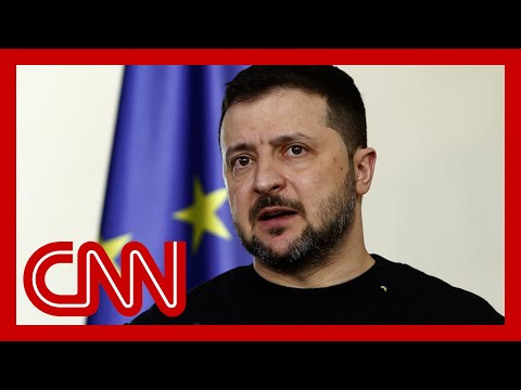 Ukrainian president has stark new warning as war rages on