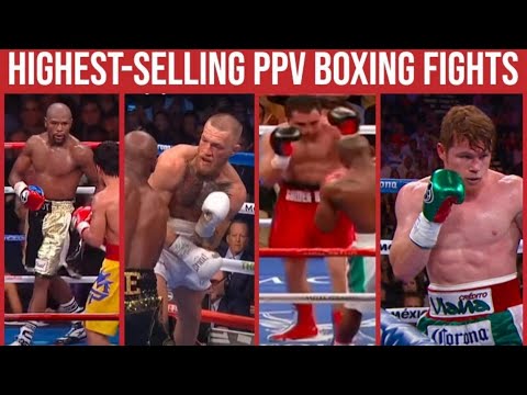 Top 5 biggest boxing pay‑per‑view (PPV) events of all time!