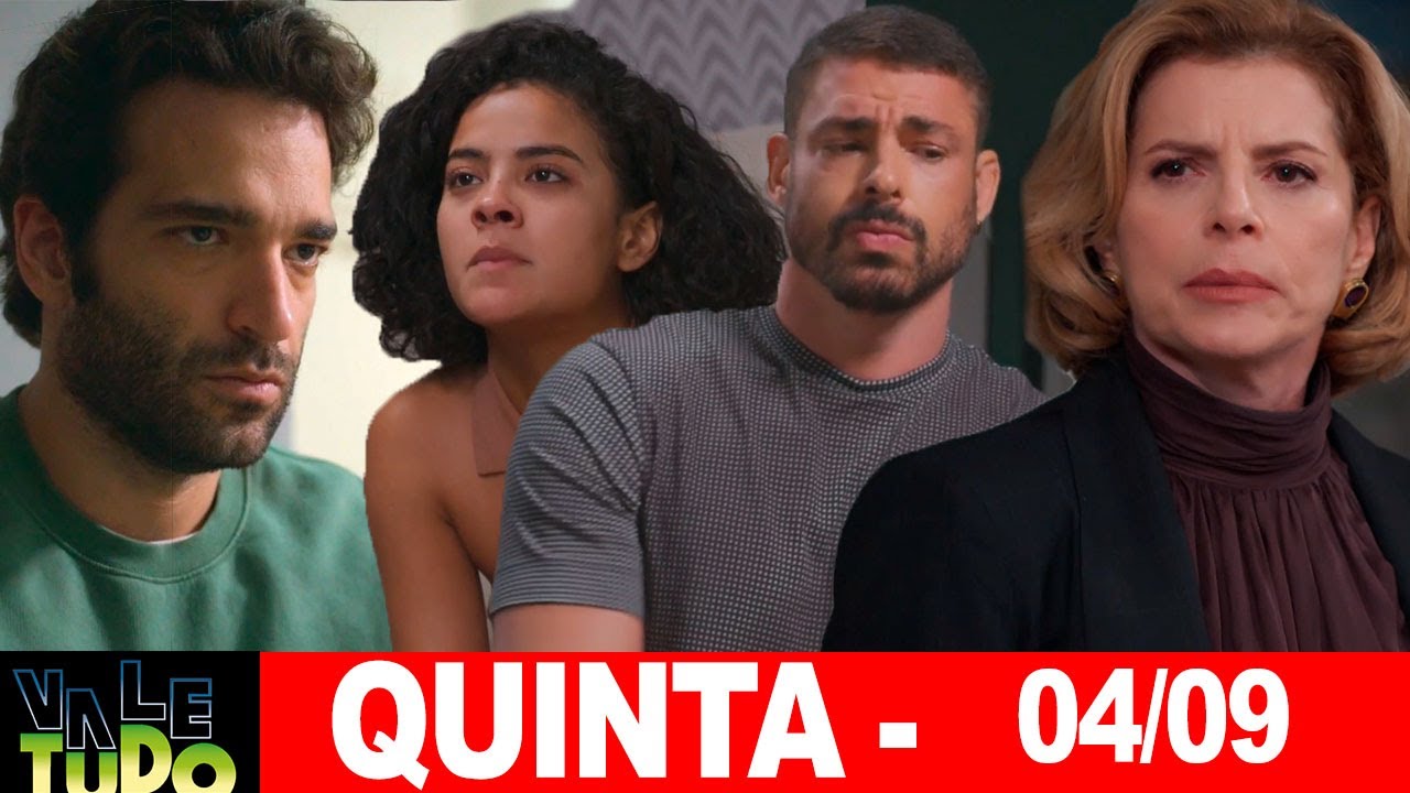 VALE TUDO | Capitulo de hoje | Quinta – Feira (04/09/2025) RESUMÃO