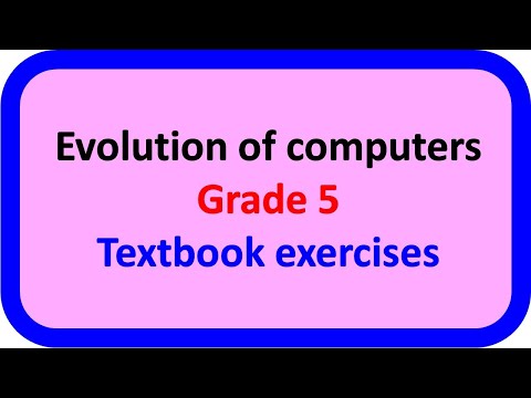 MCQ Quiz Exercises On Evolution OF Computers | CLASS : 5| CAIE| History & Generations of Computer |