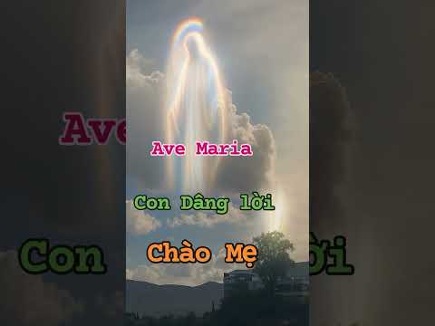 Ave Mari Con Dâng Lời Chào Mẹ #caunguyen #chuagiesu #maria #shortvideo #short