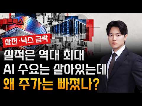 삼성전자·SK하이닉스 급락…AI 수요는 살아있는데 왜 빠졌나