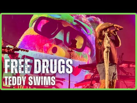 Teddy Swims - Free Drugs (Live) at Thunderbird Arena in Vancouver, BC