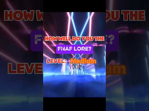 Fnaf lore | Fnaf lore quiz #fnaflore #fivenightsatfreddys #williamafton #fnaf #springtrap # shorts