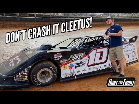 Cleetus McFarland Drove Our Dirt Late Model at Bristol Motor Speedway! - dirt track racing video image