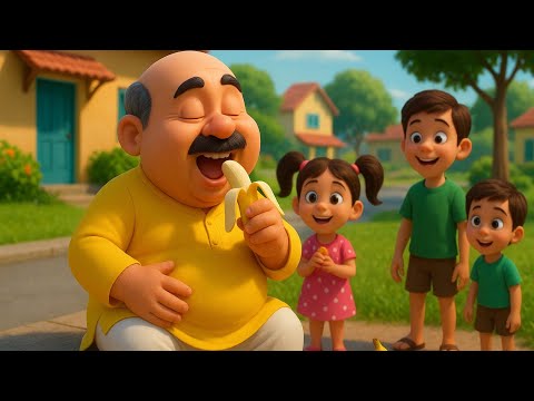 Lalaji ne kela khaya|लाला जी ने केला खाया|children hindi rhyme (@Babydoll-rhymes )