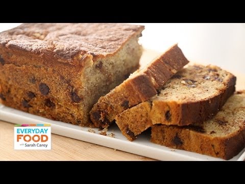 Chocolate Chip Banana Bread  - Everyday Food with Sarah Carey - UCl0kP-Cfe-GGic7Ilnk-u_Q