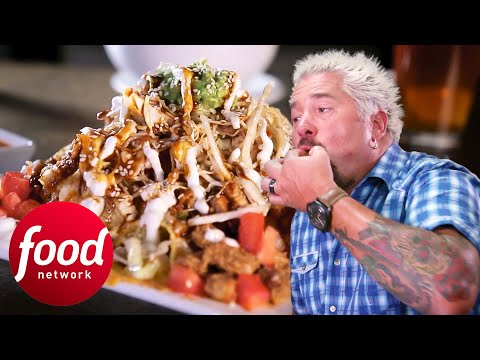 Guy Tries The Perfect Mix Between Korean And Mexican Food In Alaska | Diners, Drive-Ins & Dives