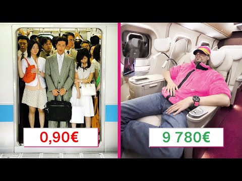 Les trains au Japon (trop bien... pour les riches)