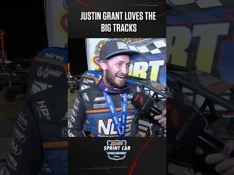 🏁 Justin Grant set a new 30-lap track record on his way to a win at Port Royal 🏆 #USAC - dirt track racing video image